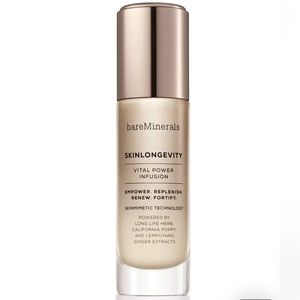 NEW bareminerals skinlongevity vital power infusion serum